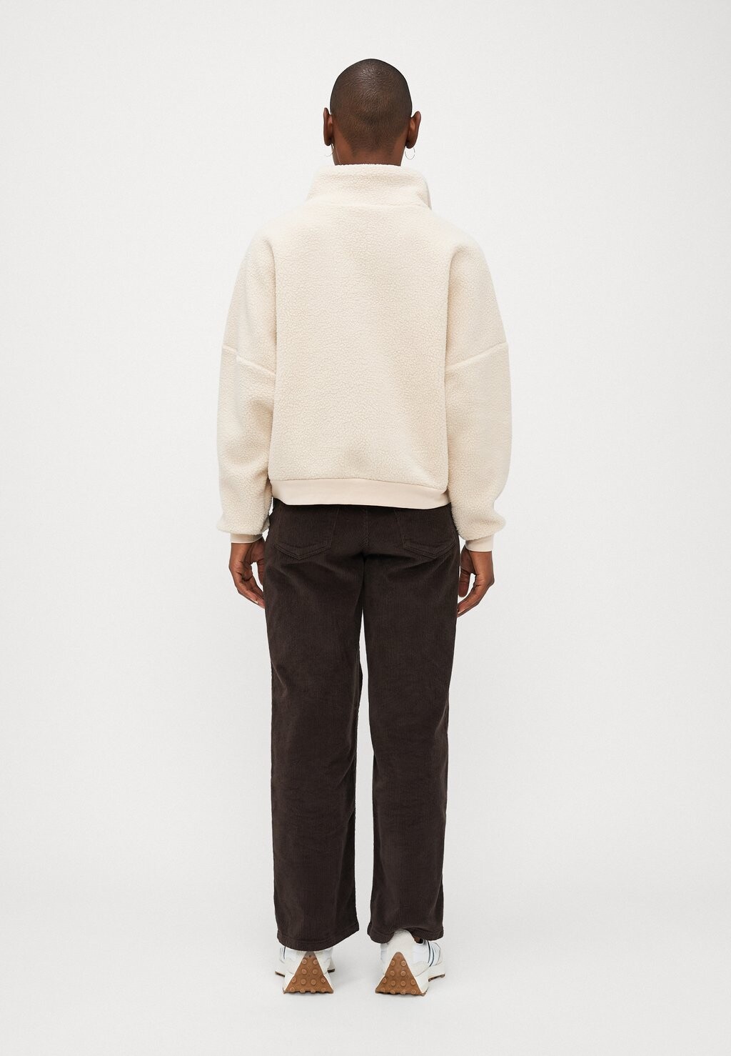 

Флисовый джемпер ONLLIA LIFE HALF ZIP ONLY Petite, молочный