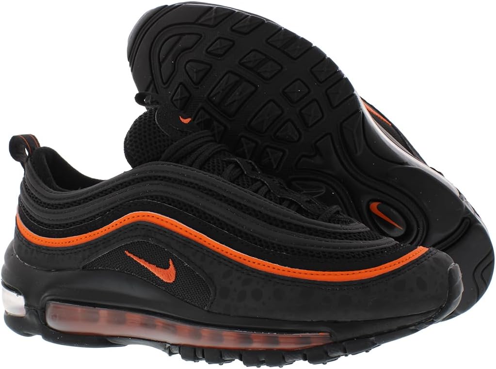 Мужские кроссовки для бега Nike Air Max 97 (GS) Competition, черный/оранжевый — фото 4