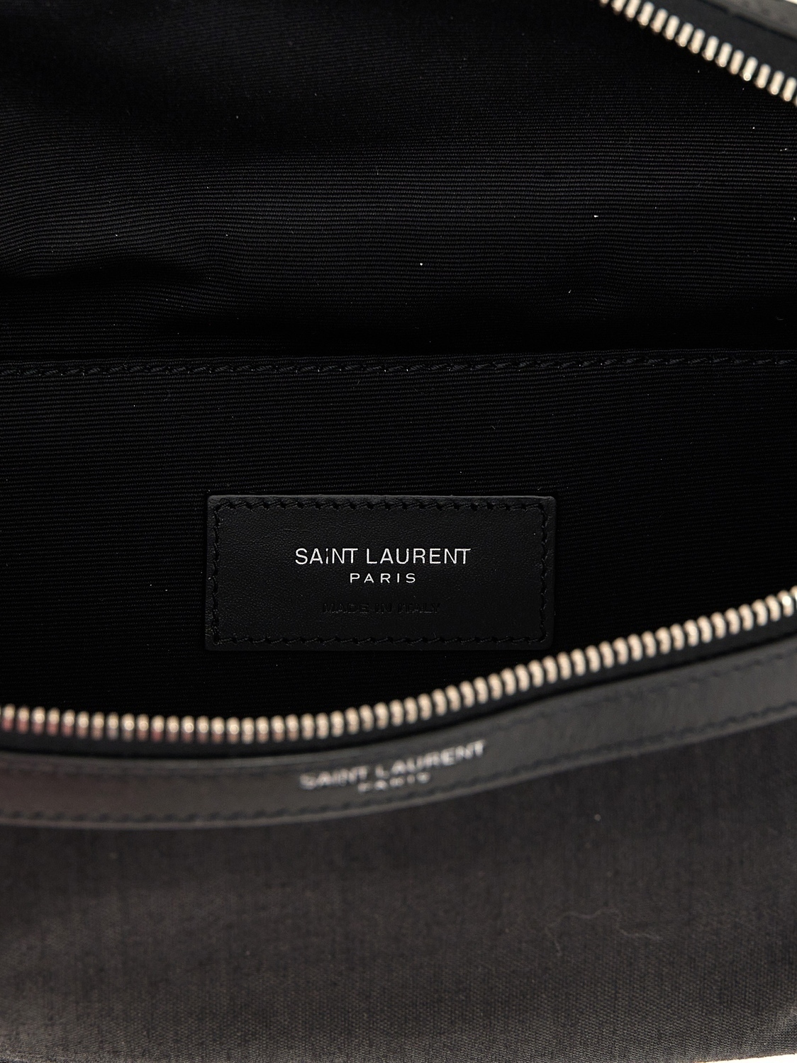 Классическая поясная сумка SAINT LAURENT, черный — фото 4