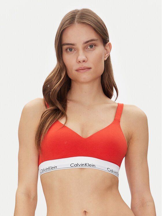

Топний бюстгальтер Lift Bralette 000QF7900E Calvin Klein Underwear, красный