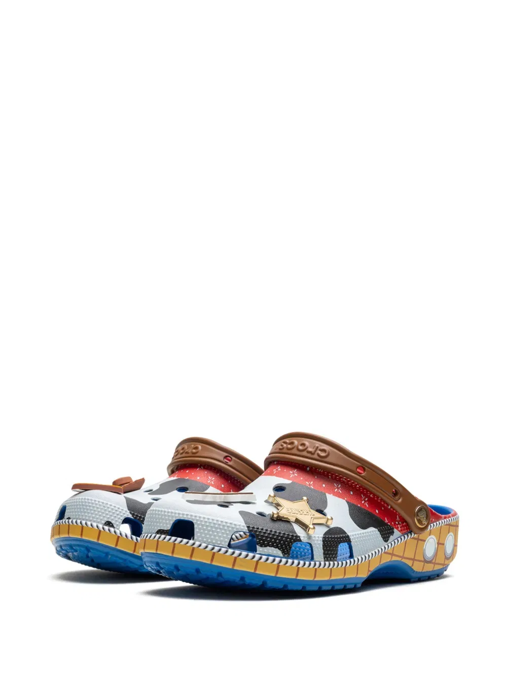 Сабо Disney Pixar История игрушек Шериф Вуди Crocs, белый — фото 2