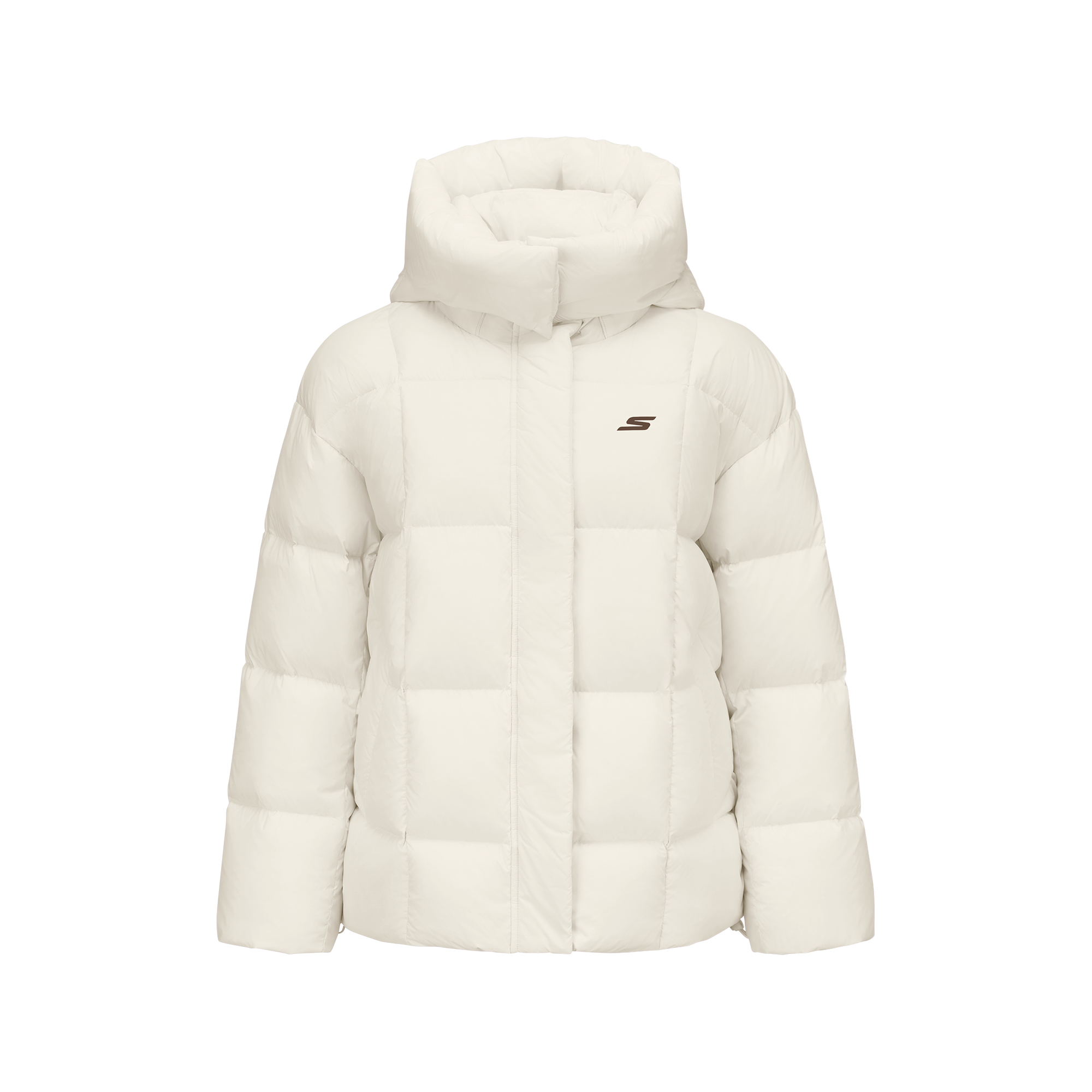 

Skechers Спортивная куртка пуховик женская, Marshmallow White/0074