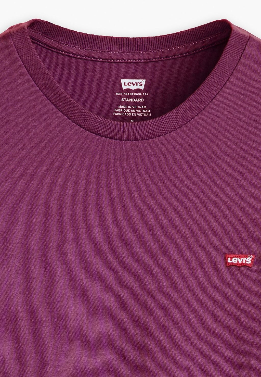 

Футболка с принтом ORIGINAL TEE Levi's®, бордовый