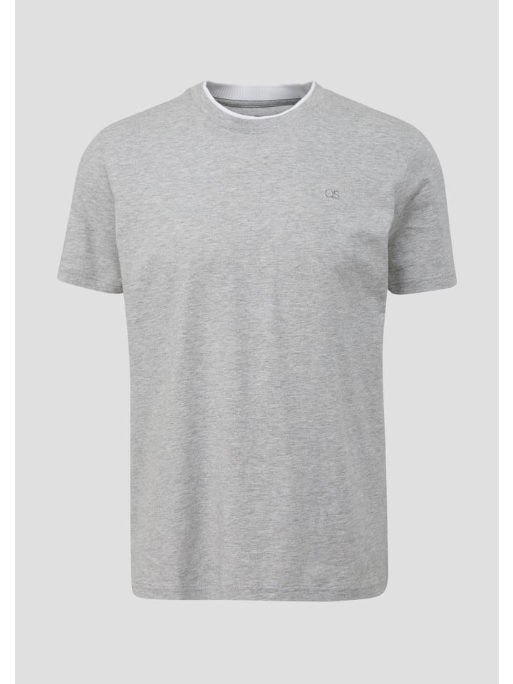 

QS Футболка цвета 94L0_серый меланж