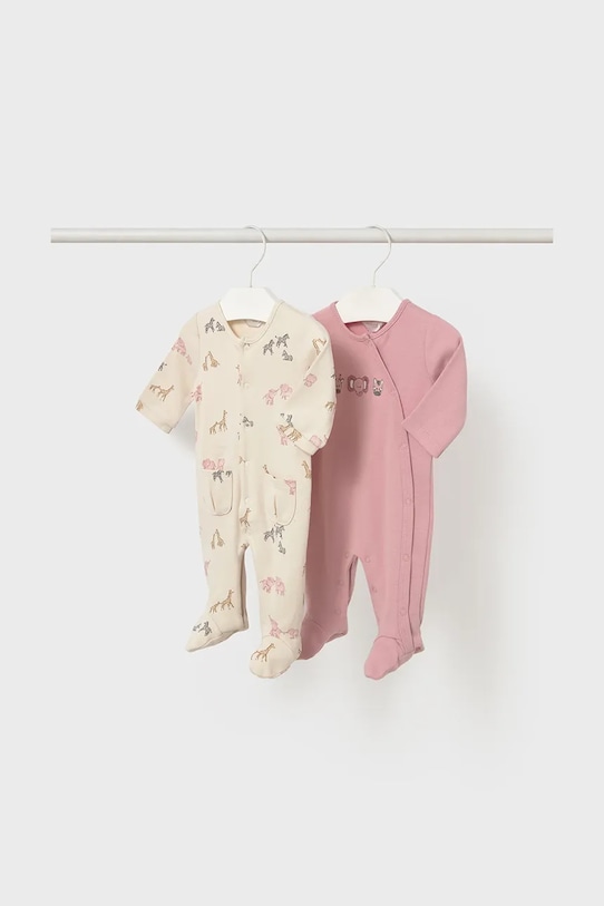 

Детский комбинезон 2 шт Mayoral Newborn, розовый