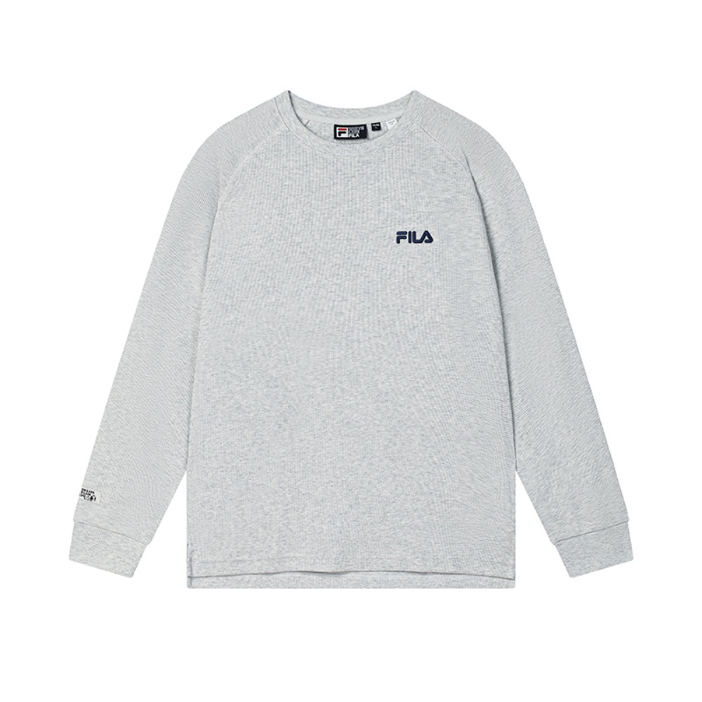 

Футболка мужская элегантная heather gray FILA, серый