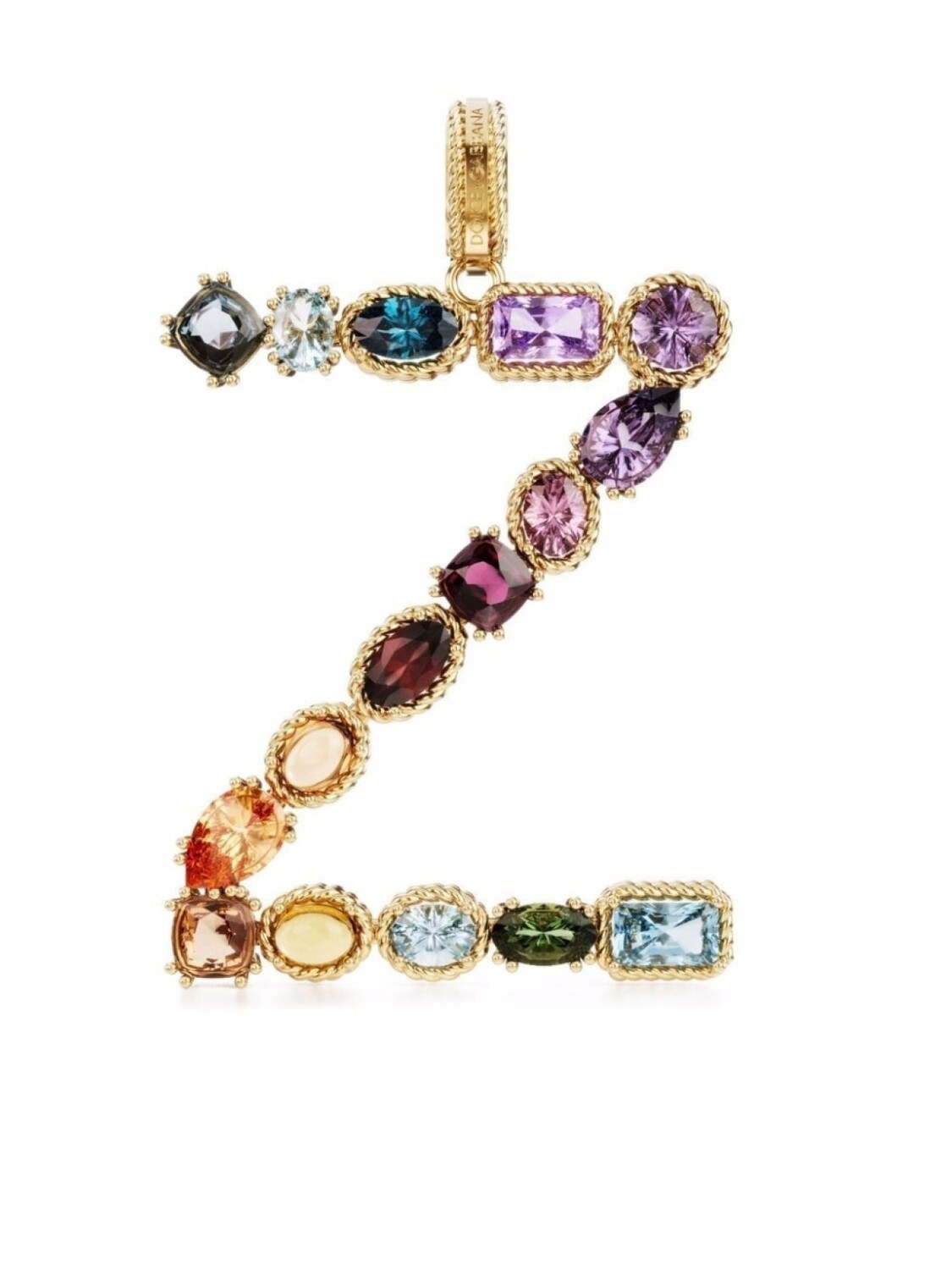 

Подвеска Rainbow Alphabet Z из желтого золота Dolce & Gabbana, золотой