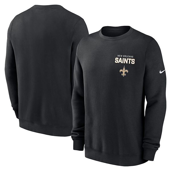 

Мужская черная толстовка New Orleans Saints Primetime Club Fleece Nike, Черный, Мужская черная толстовка New Orleans Saints Primetime Club Fleece Nike