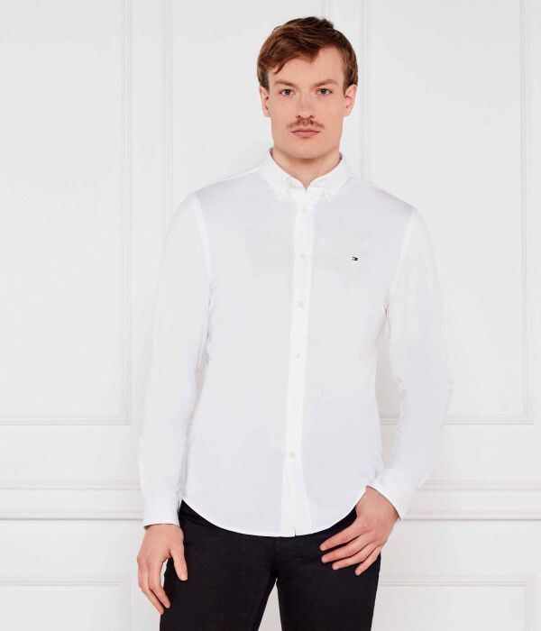 

Рубашка Slim fit Tommy Hilfiger, белый