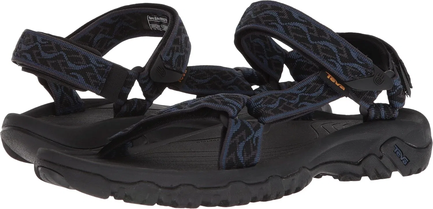 Мужские спортивные сандалии Teva M Hurricane 4, цвет Wavy, Trail Olive, размер 9
