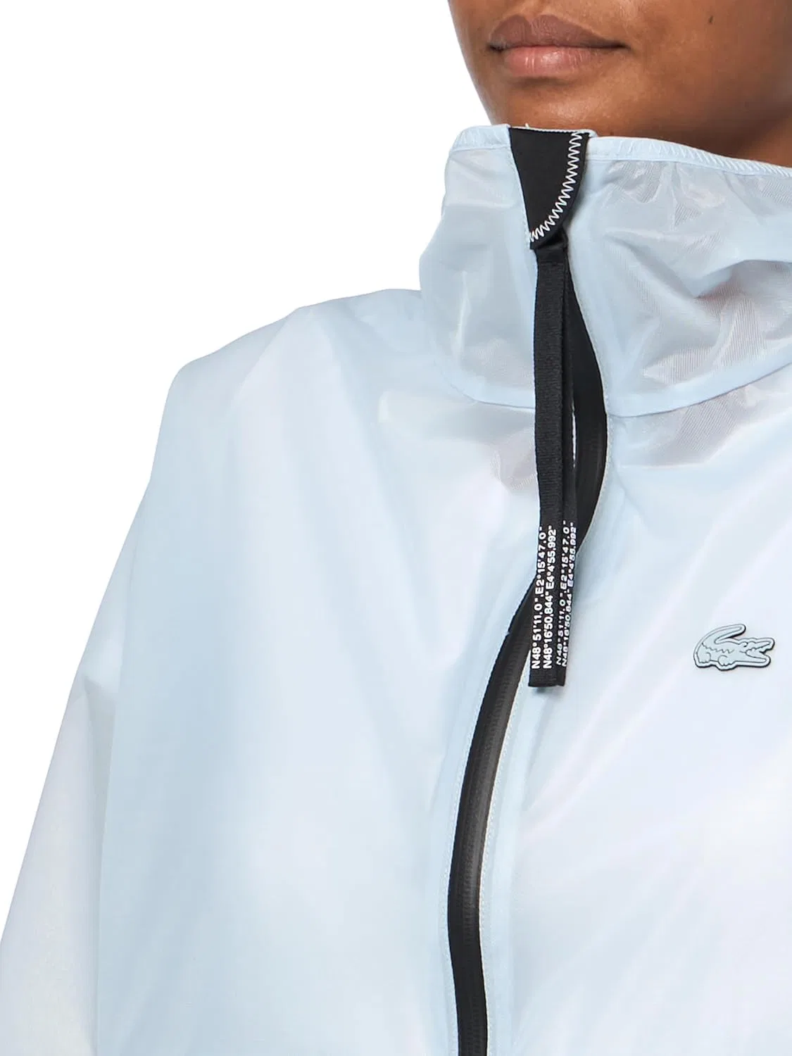Ветровка Lacoste Sky Transparent Windbreaker — фото 3
