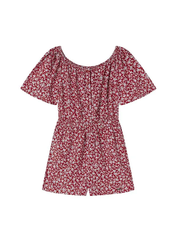 Харриет в одном комбинезоне Pepe Jeans, Royal Red