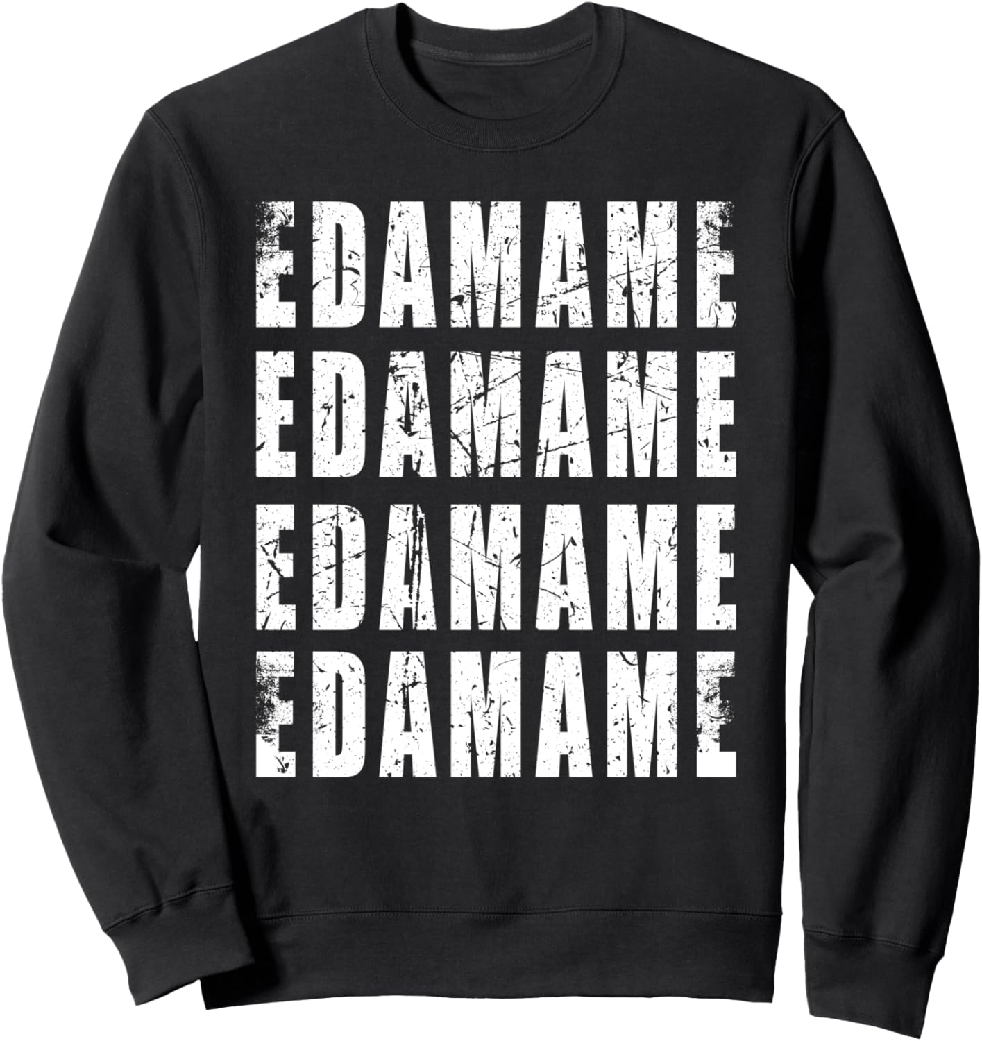 

Эдамаме Эдамаме Эдамаме Толстовка Ramen Japanese Noodles Food Gift Anime Instant, черный