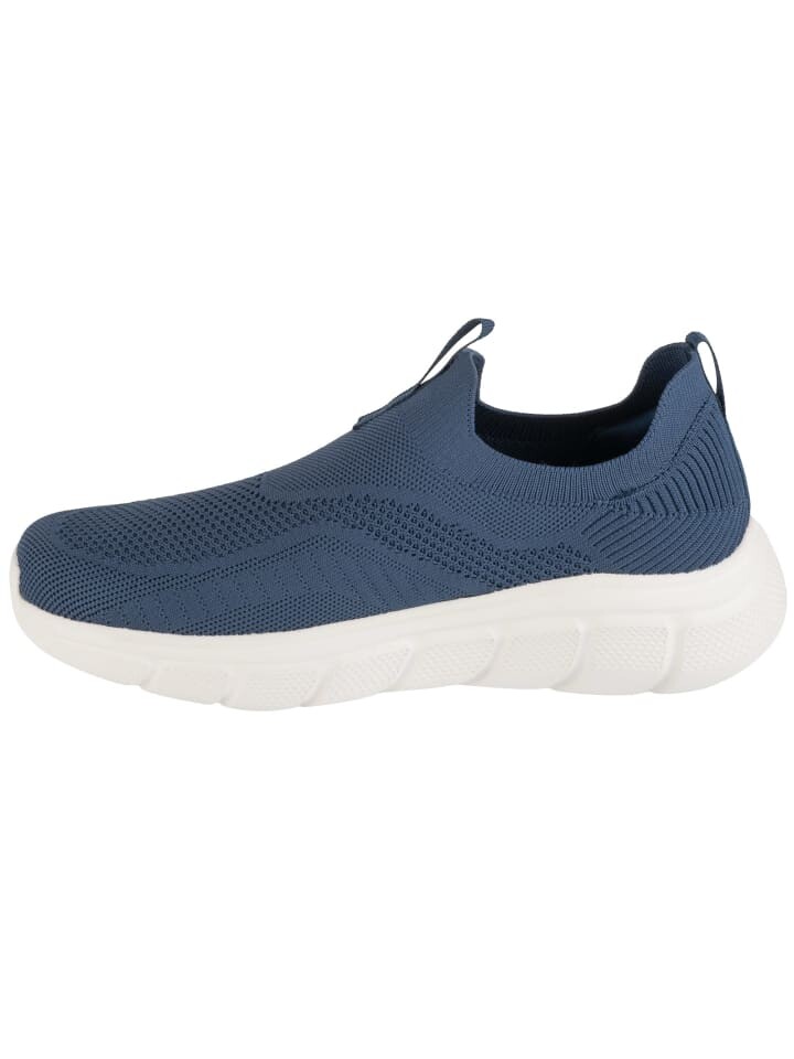 Кроссовки на шнуровке Skechers Bobs B Flex - Frigid Edge, темно-синий — фото 2
