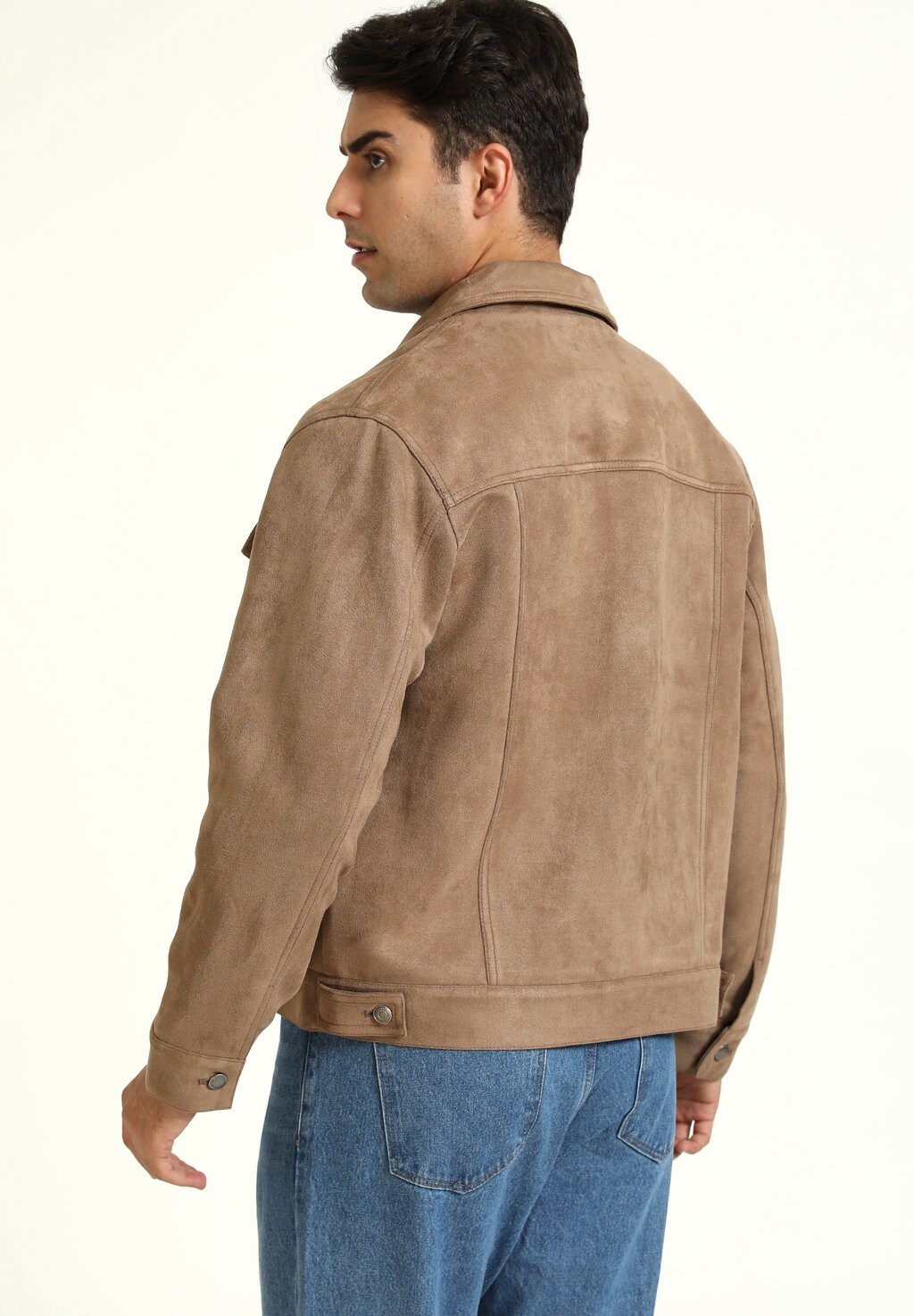 

Куртка из искусственной кожи BUTTON THROUGH WITH POCKETS FS Collection, цвет Tan