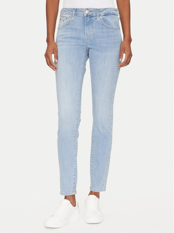 

Обтягивающие джинсы Spohie DW0DW20649 Tommy Jeans, синий