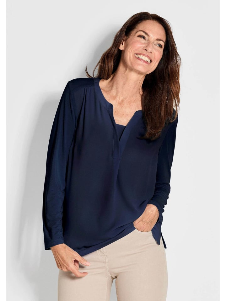 

Блузка GOLDNER, морской