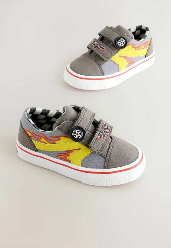 Кроссовки Next Regular fit hot wheels touch fastening trainers, серый — фото 2