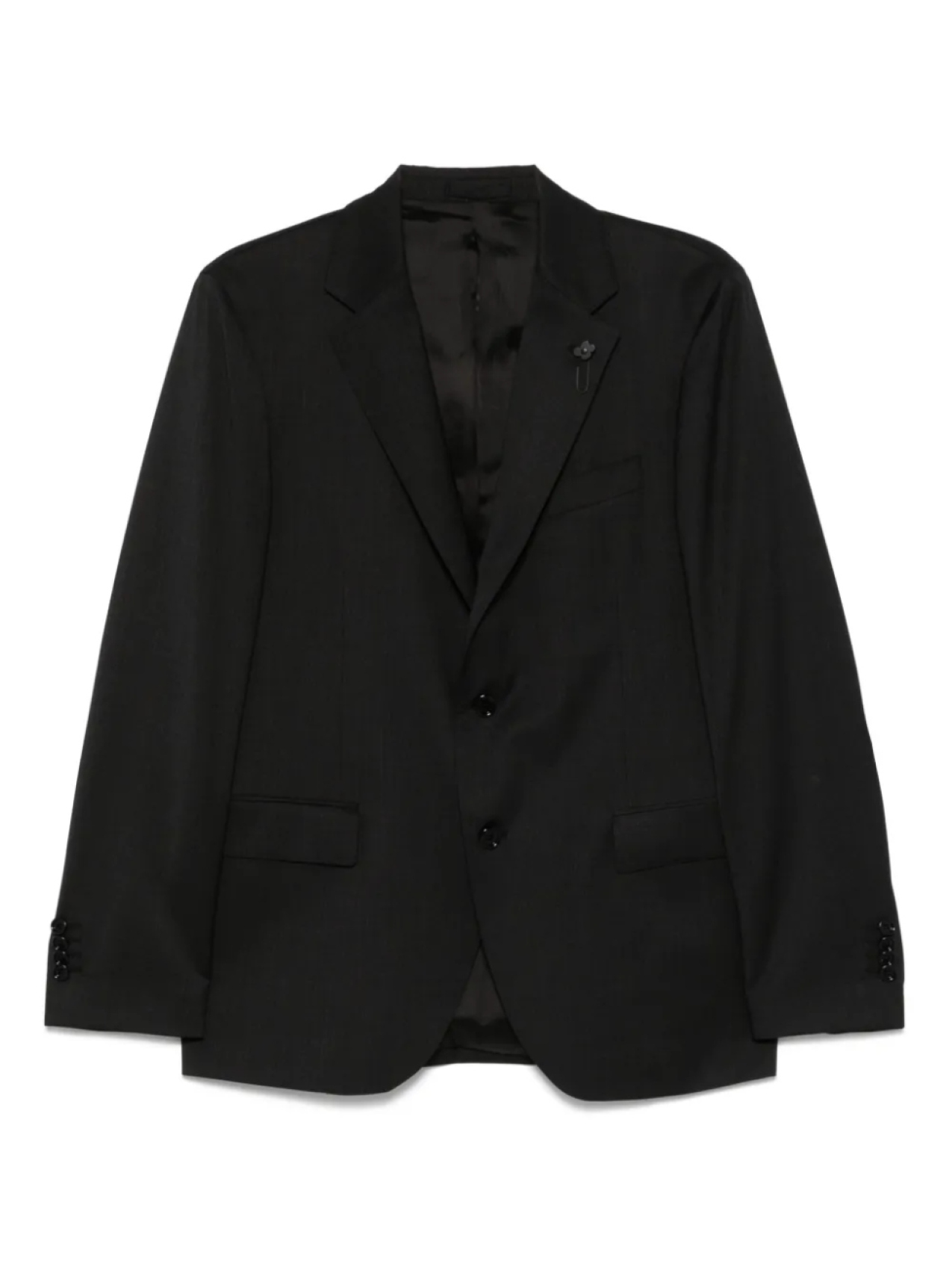 

Однобортный блейзер Lardini, черный