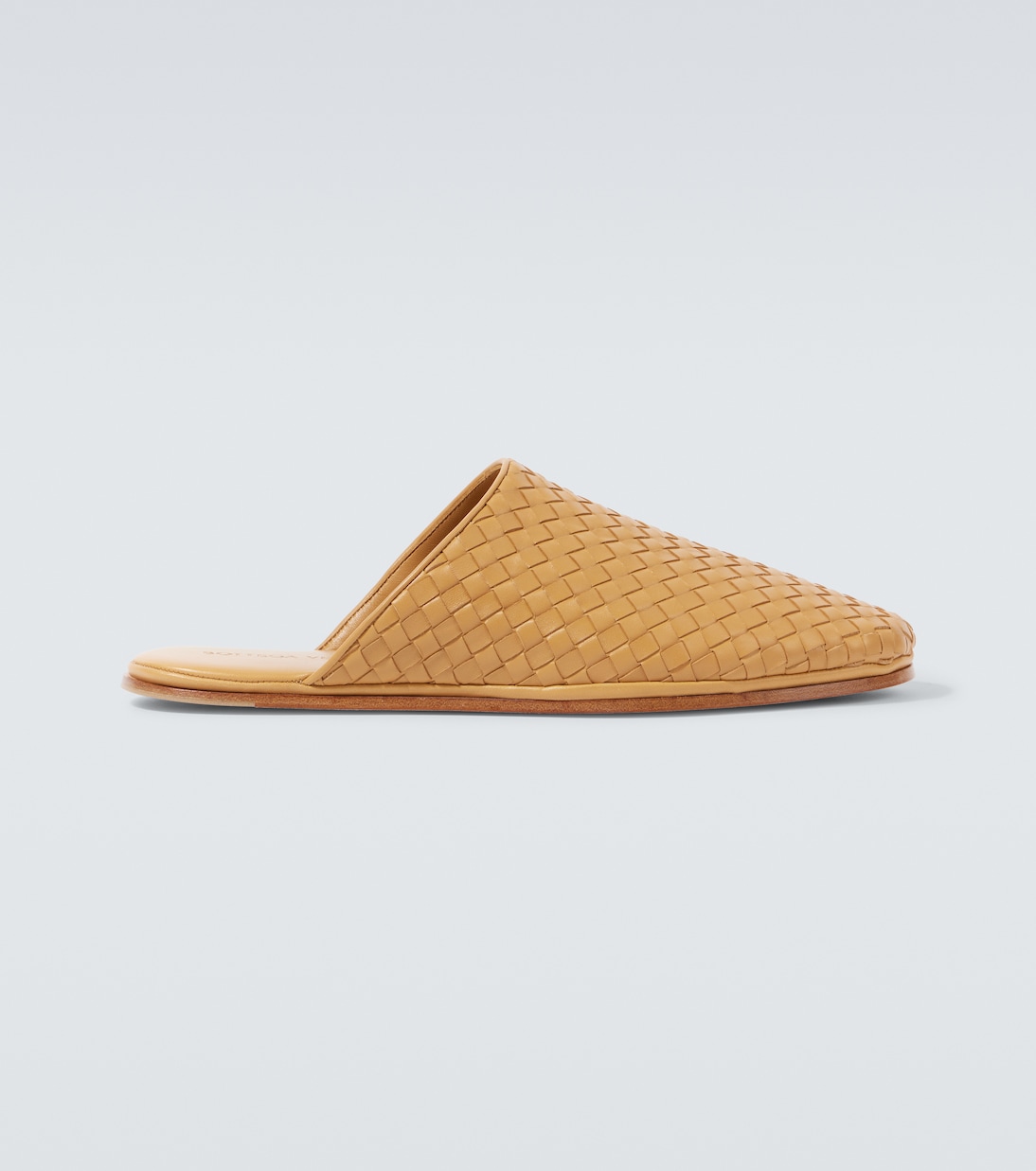 

Воскресные мюли Intrecciato из кожи Bottega Veneta, Dark Praline