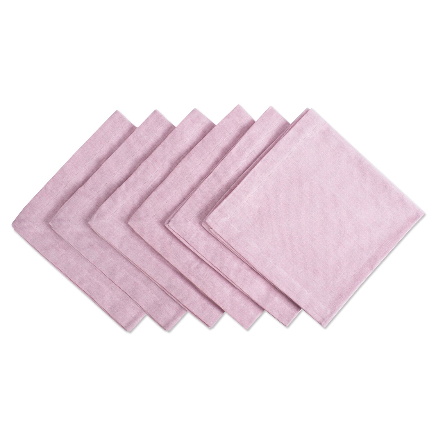 

Салфетка DII Solid Chambray (набор из 6 шт.), цвет Rose