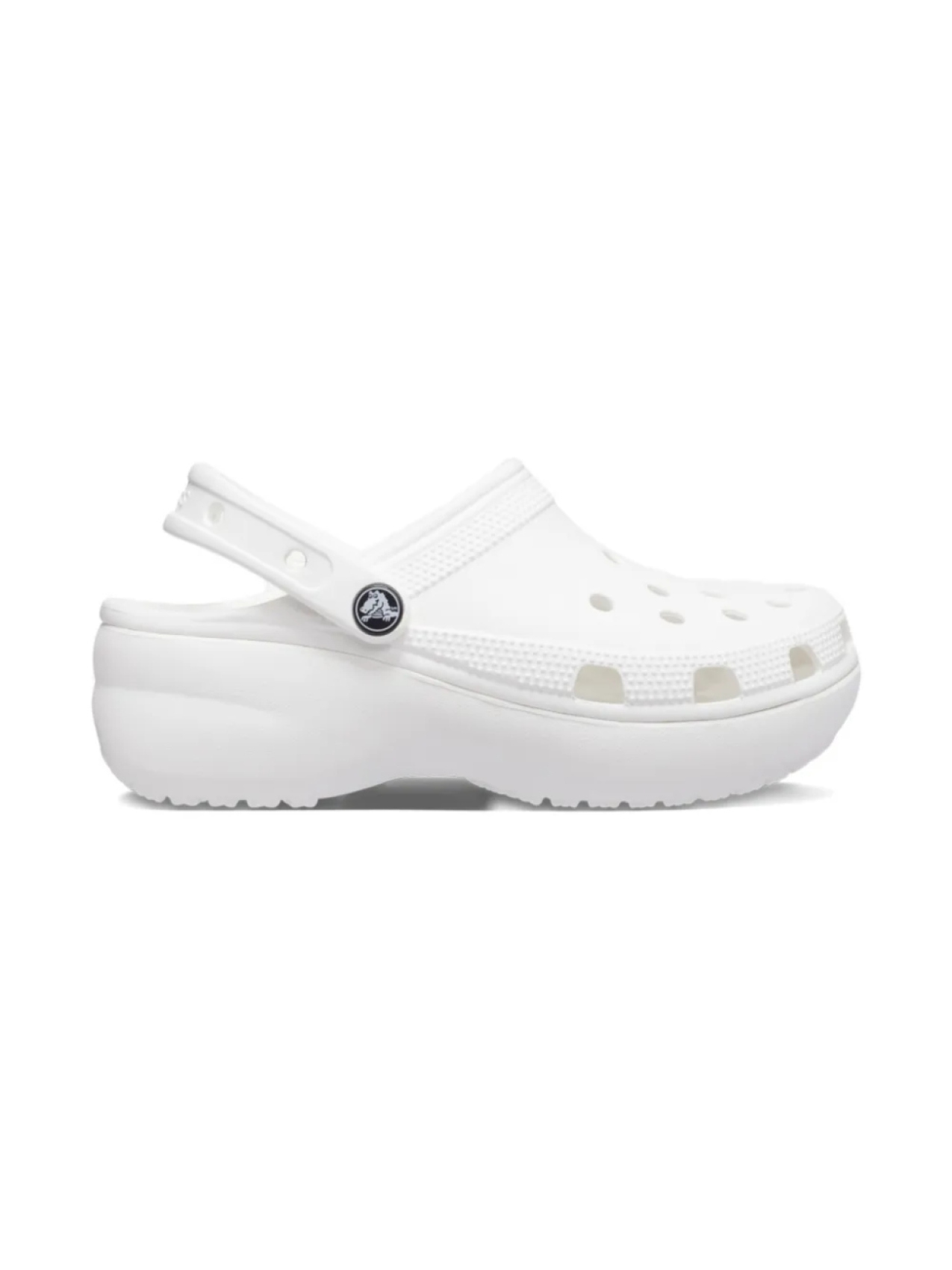 

Сабо на платформе Crocs Kids, белый