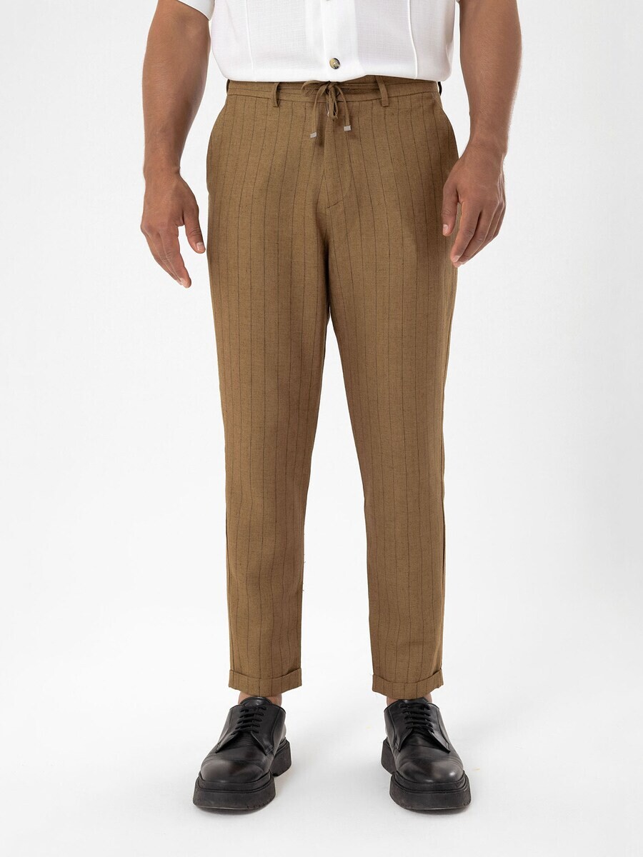 

Тканевые брюки Dandalo Regular Pants, кэмел
