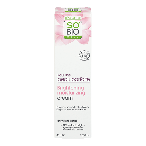 

Осветляющий увлажняющий крем для лица, 50 мл So'Bio Etic Perfecting skin