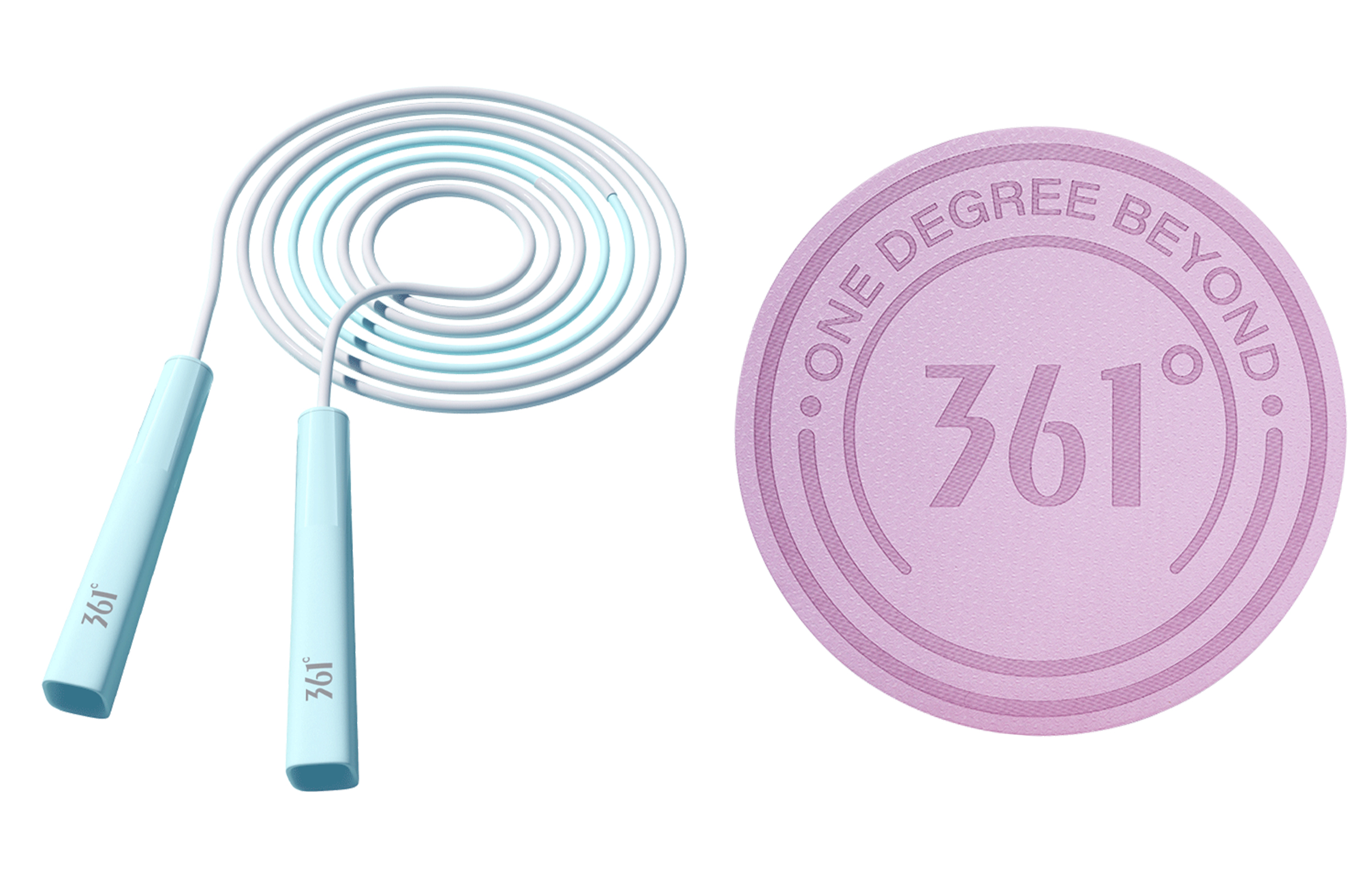 

Тренировочная скакалка для фитнеса для взрослых PVC Rope PVC Controller 361°, lime lemon