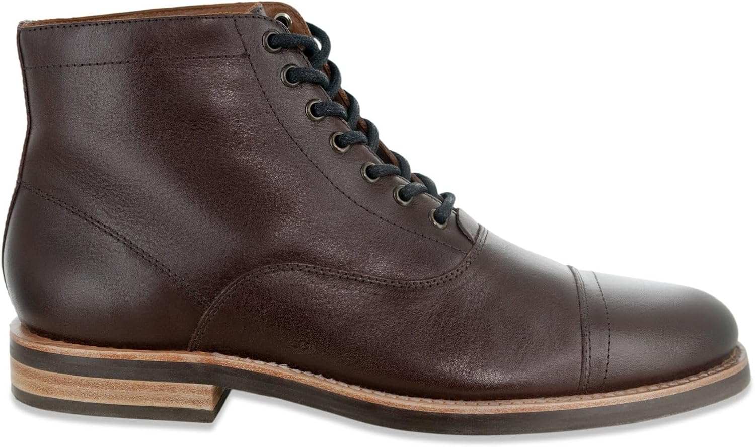 Ботинки Andres Handcrafted The Commander с закрытым носком и шнуровкой A1002 Andres Handcrafted Boots, Riviera Testa Di Moro — фото 2
