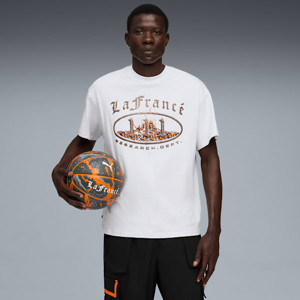 

Футболка с крупным графическим принтом Lamelo Ball Lafrancé Heem Puma, серый