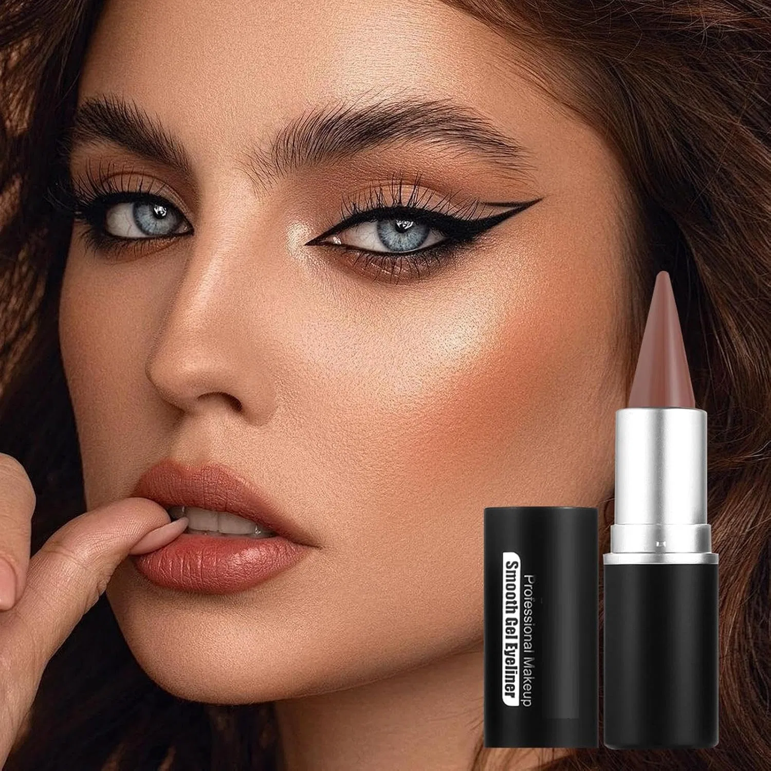 Подводка для глаз водостойкая кремовая Kajal Definer, Generic, 3 г, цветной — фото 2