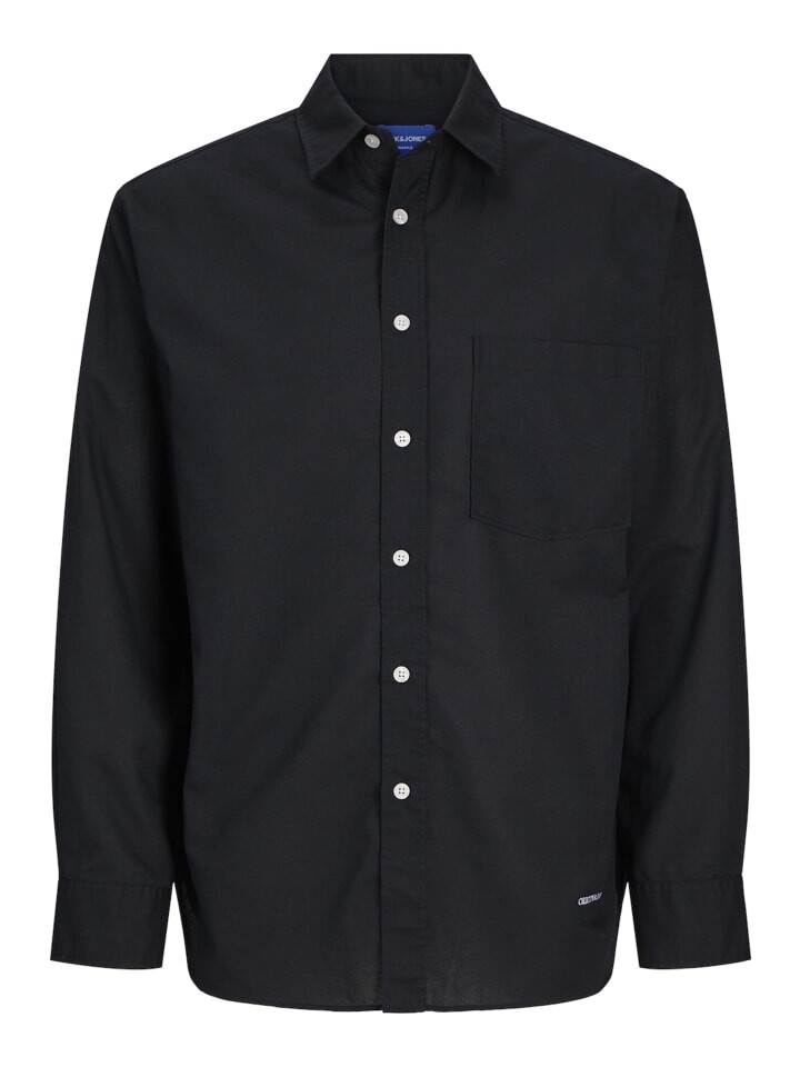 

Рубашка Jack & Jones Hemd 'MARGATE OXFORD', черный