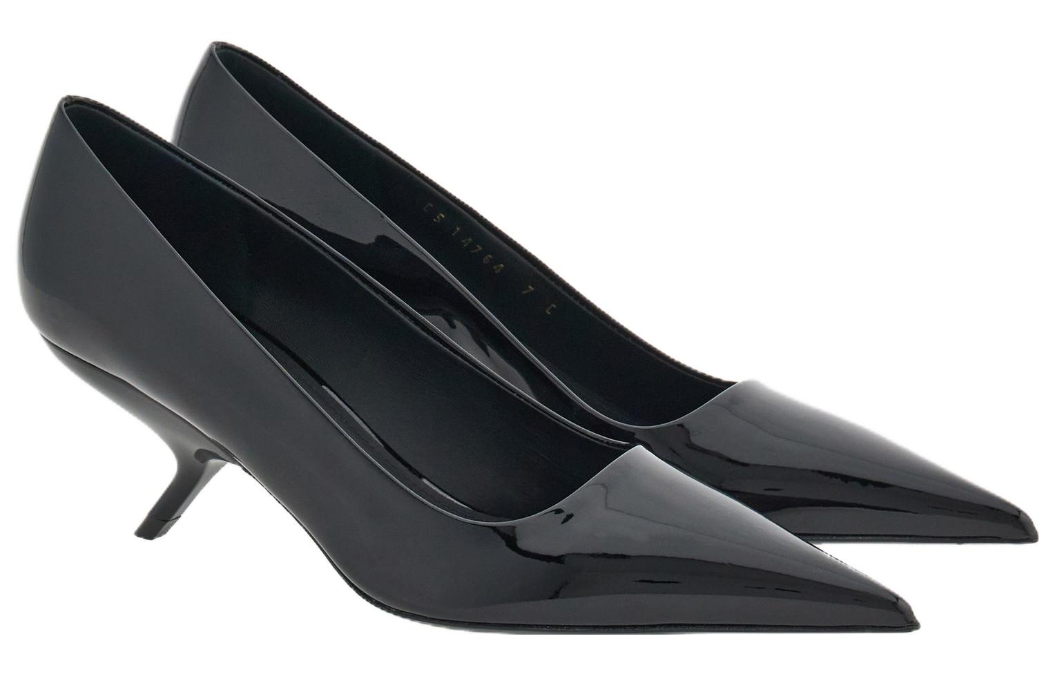FERRAGAMO Eva 55мм Кожаные Лодочки, Черные