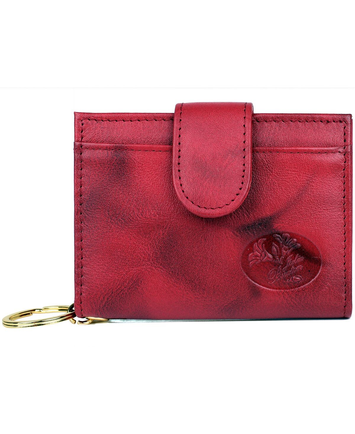 

Женский кошелек Heiress Pik-Me-Up Tab Card Case Julia Buxton, красный