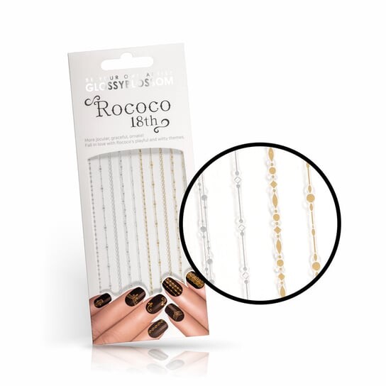 

Наклейки для ногтей, ожерелье Silcare