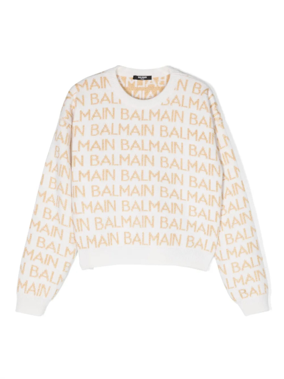 

Balmain Kids толстовка с логотипом, белый