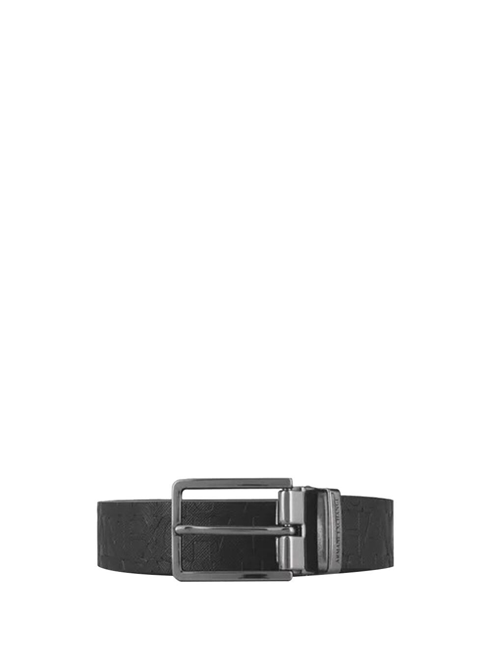 

Черный мужской ремень Armani Exchange