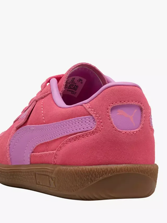Детские кроссовки Palermo из смешанной кожи, розово-сиреневый цвет PUMA — фото 3