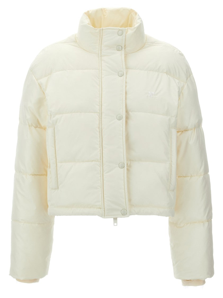 

Короткая куртка Ac' Cropped Down Courrèges, белый