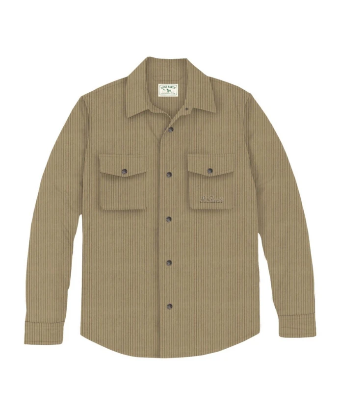 

Рубашка-Накидка для шале Mc2 Saint Barth, бежевый