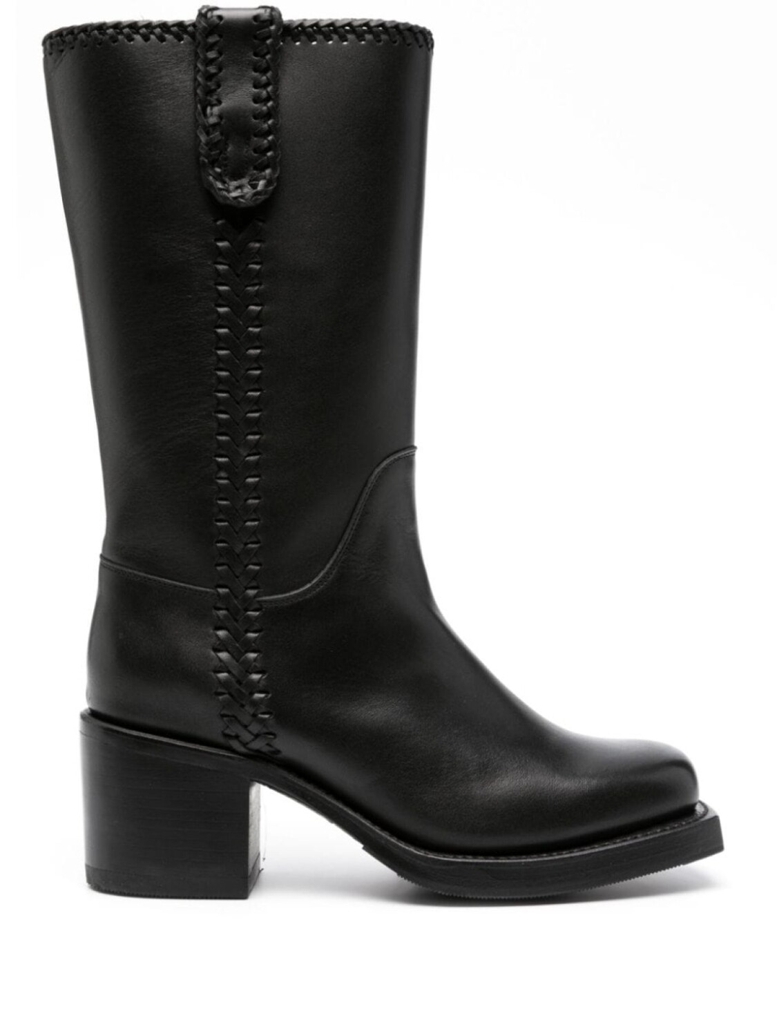 Hereu Aumandra 65mm leather boots, черный