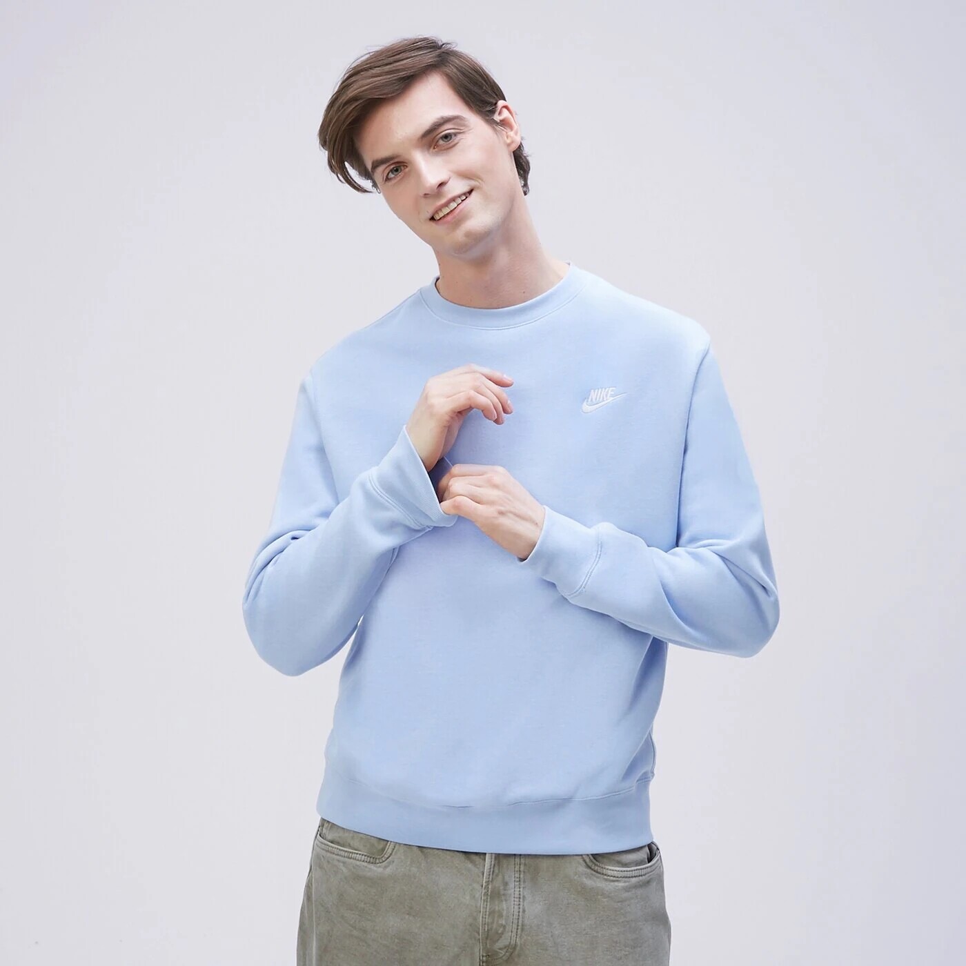 

Толстовка флисовая Nike SportWear Club, синий