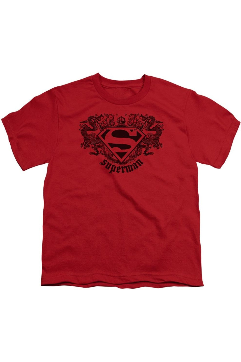 

Футболка с коротким рукавом Superman Dragon для детей Gildan, красный