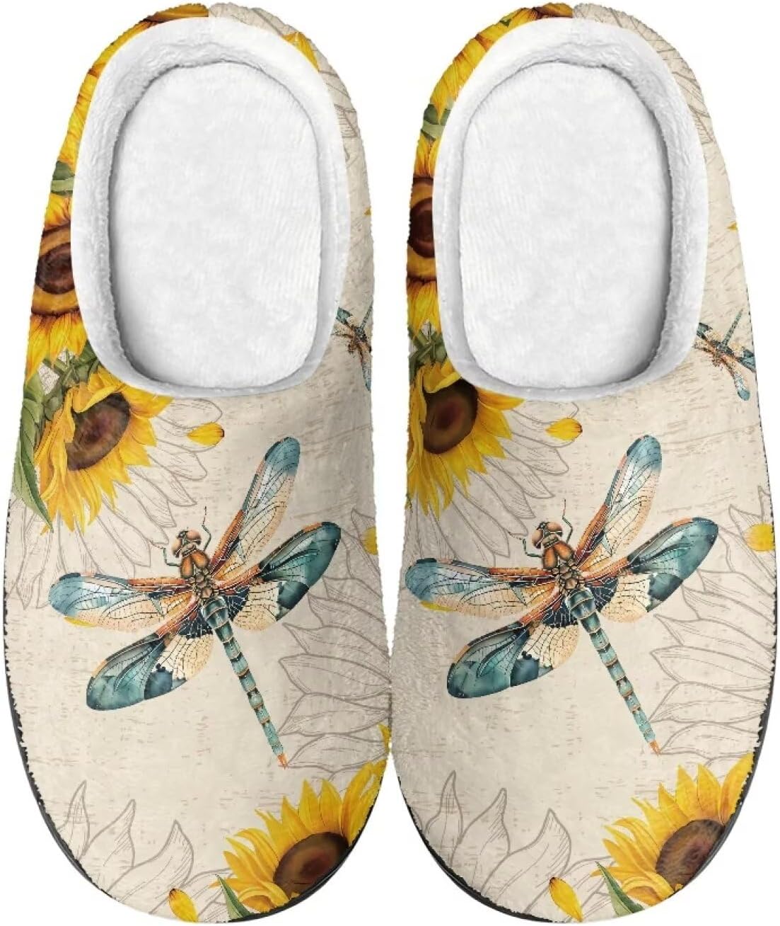 

Женские и мужские тапочки с мемори-пеной для осени и зимы, уютные теплые домашние тапочки для женщин и мужчин, пушистые, с нескользящей подошвой, мягкие тапочки-клог для дома и улицы, легкие тапочки без задника Salabomia, желтый