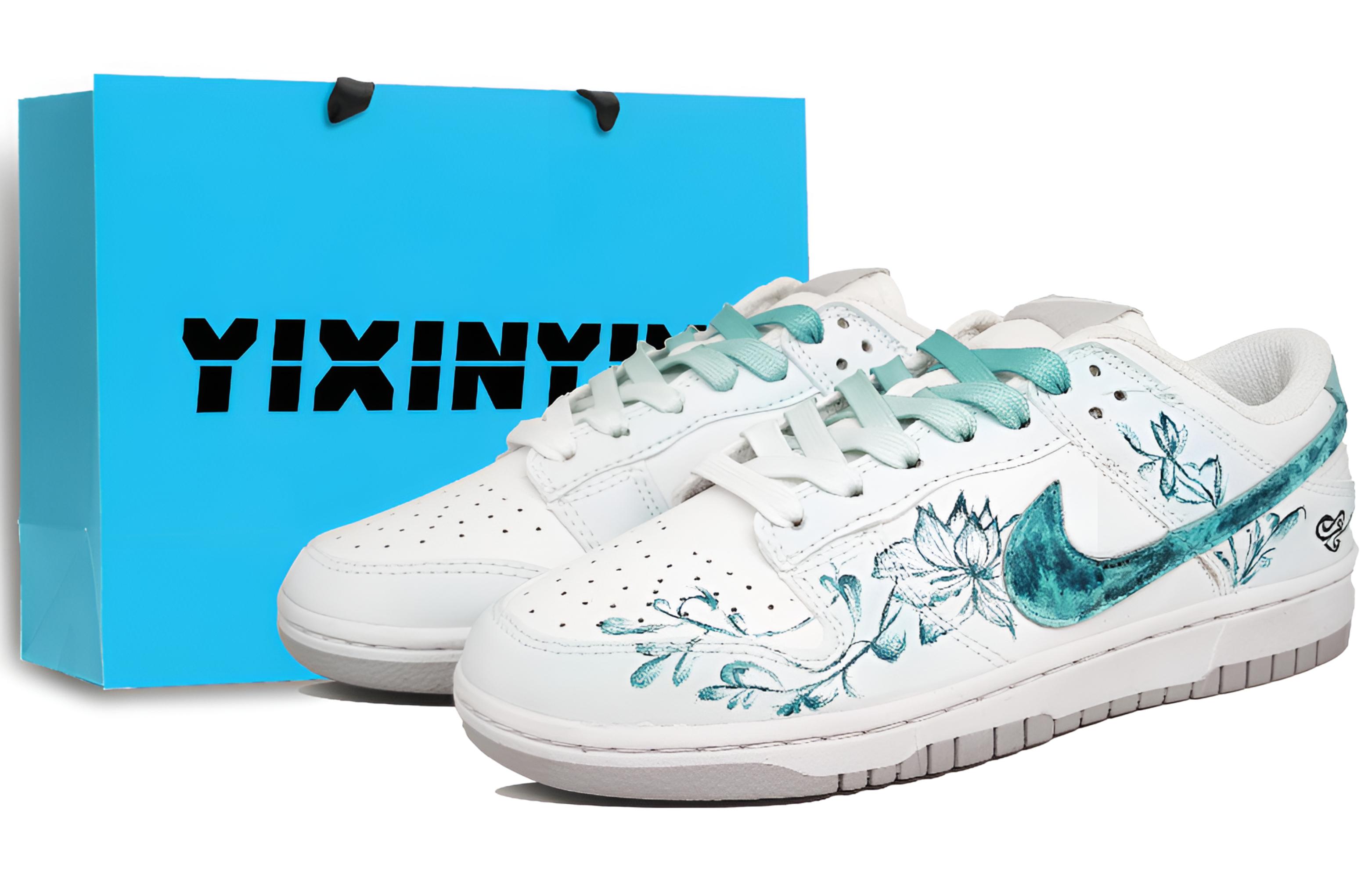 

Dunk Low топ скейтборд обувь Unisex Azurite Nike, Azurite (Shopping Bag)