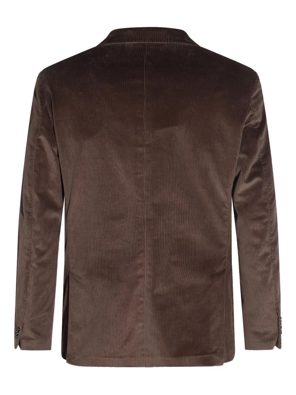 

Вельветовый костюм с двумя пуговицами Lardini, коричневый