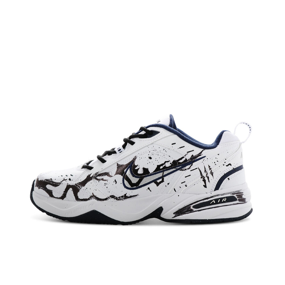 

Кроссовки Nike Air Monarch 4 Chunky Sneakers Unisex Low-top White/black, черный