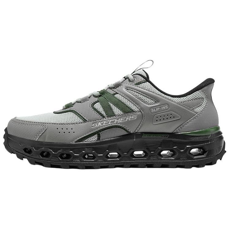 

GLIDE STEP AT Низкие повседневные туфли мужские серые Skechers, Gray