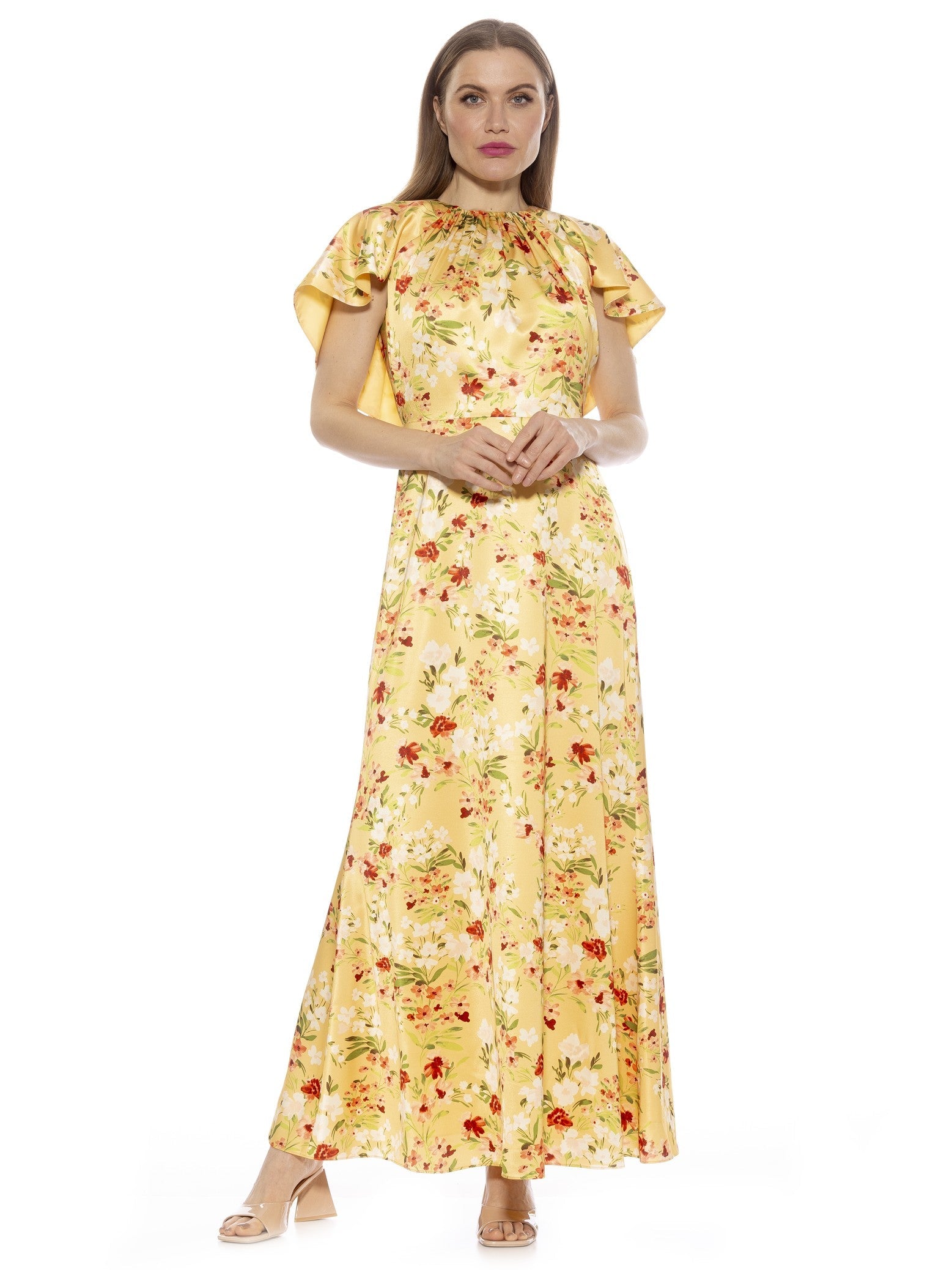 

Платье Даника ALEXIA ADMOR, цвет yellow floral